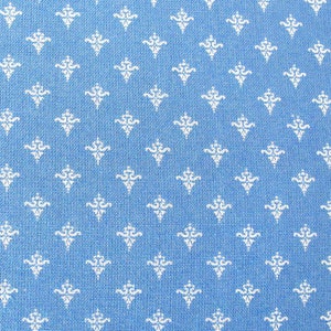 Patchwork fabric blue image 1