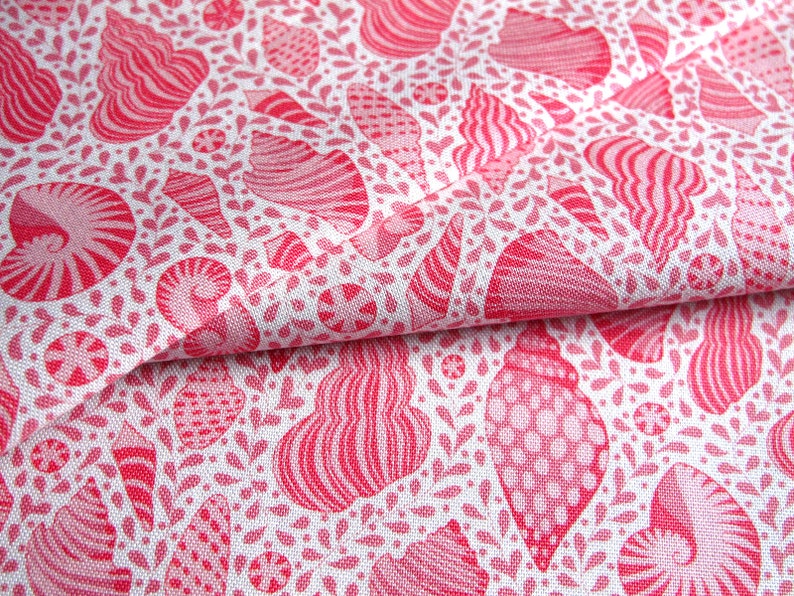 Tilda fabric Cotton Beach shells image 3