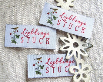 Woven labels Daniela Drescher patch (0.70 EUR/piece)