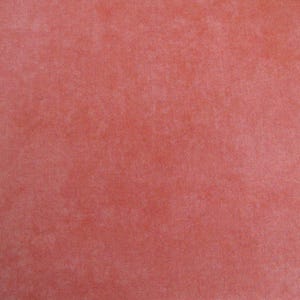 Può includere: Una superficie di tessuto solida, liscia e di colore corallo.