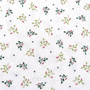 Christmas patchwork fabric image 1