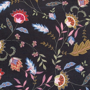 Floral fabric Westfalenstoffe