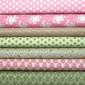 Tilda Fabrics Flowers Fabric Package