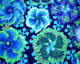 Kaffe Fassett Stoff Blumen Hibiskus