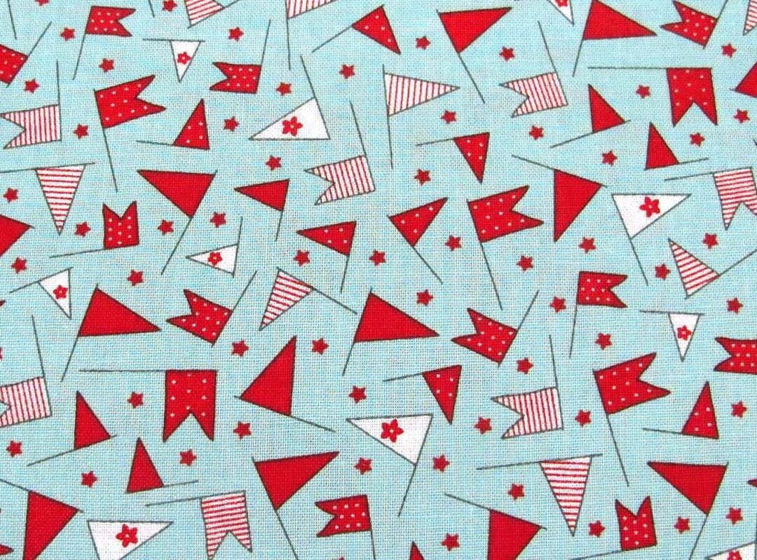 Patchwork Flags Patchwork Fabric Flags - Etsy