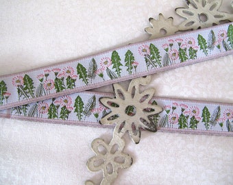 Woven ribbon daisies (EUR 3.95/meter) acufactum