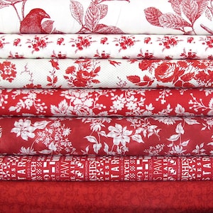 Fabric package red