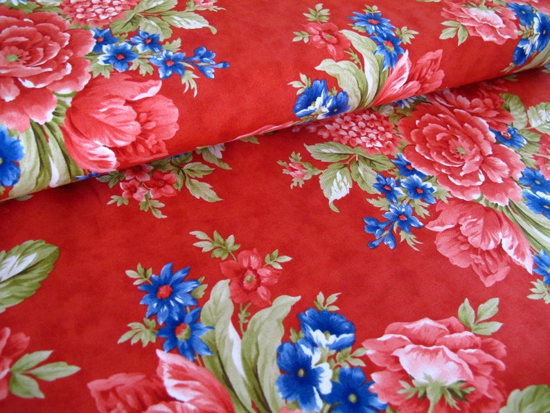 Fat quarter fabric flowers image 4