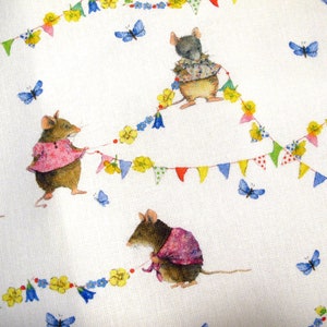 acufactum fabric Daniela Drescher mice pennant children image 4