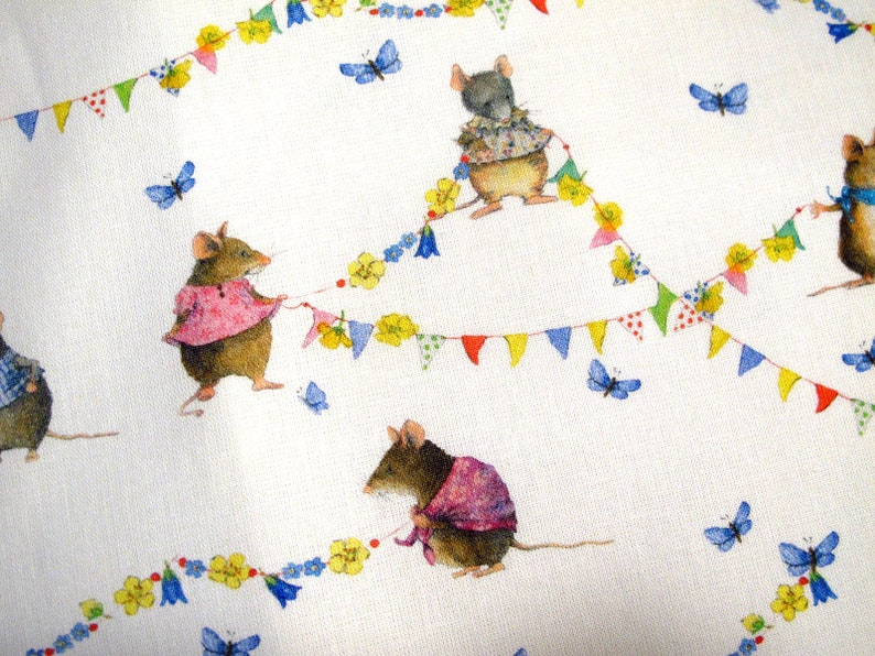 acufactum fabric Daniela Drescher mice pennant children image 4