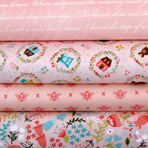Stoffpaket Blumen Tiere Kinderstoffe