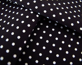 Fabric black dots