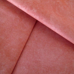 Fabric plain apricot image 2