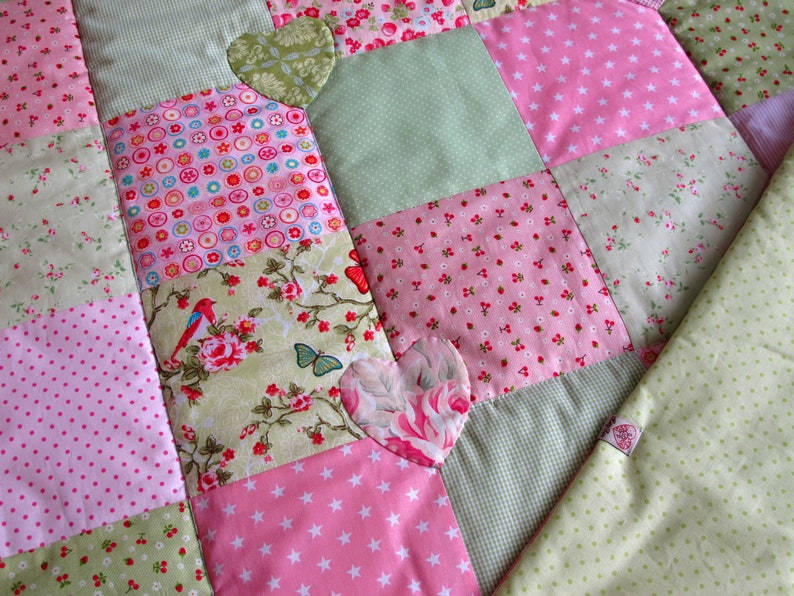 Sewing instructions DIY baby blanket children's blanket image 10