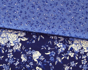 Blue fabric package