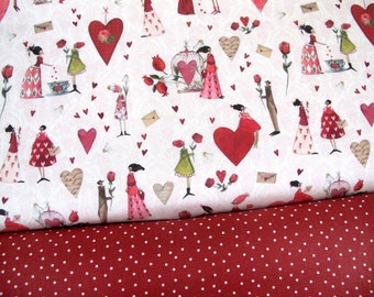 Fabric package acufactum hearts