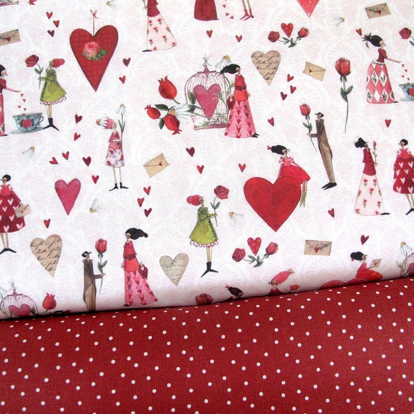 Fabric package acufactum hearts