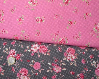 Fabric bundle Roses Westfalenstoffe