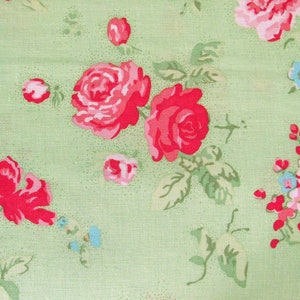 Patchwork fabric roses image 1