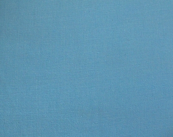 Fabric uni blue