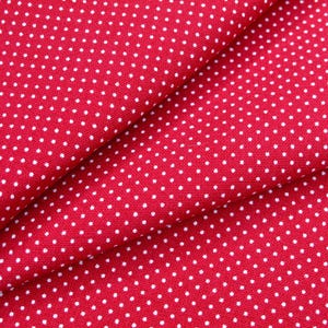 Cotton fabric by the meter, polka dots, Westfalenstoffe, 25 x 150 cm image 1