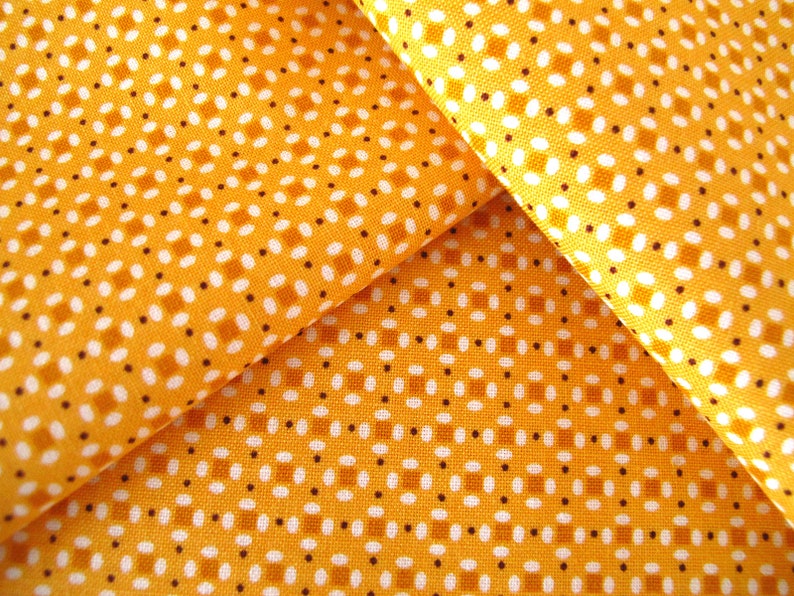 Patchwork fabric yellow image 3