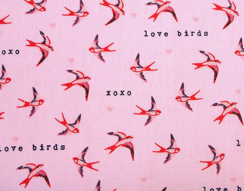 Fabric swallows image 1