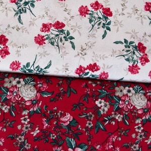 Fabric package roses Westphalia fabrics