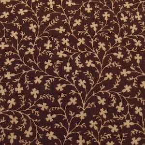 Fabric flowers brown image 1