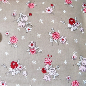 Floral fabric patchwork fabric