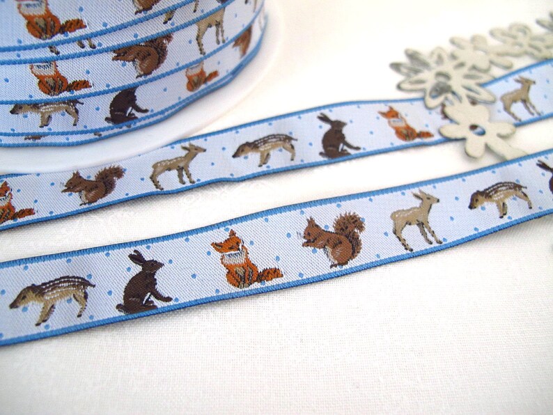 Web ribbon animal children Daniela Drescher 3.95 EUR/meter acufactum image 3