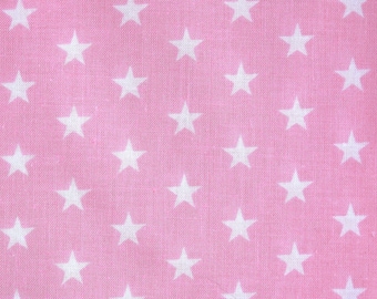 Fabric stars pink