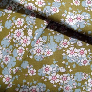 Tilda fabric Woodland Aster Olive image 3