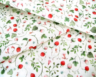 acufactum fabric strawberries