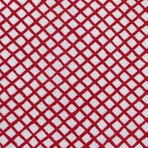 Fabric red checks image 1