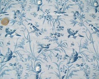 Flowers Birds Fabric Patchwork Fabric