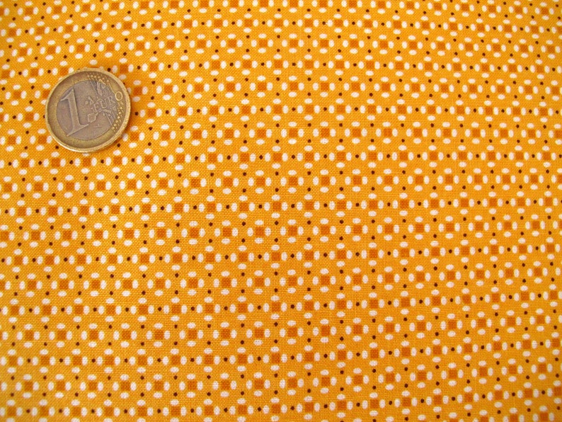 Patchwork fabric yellow image 2