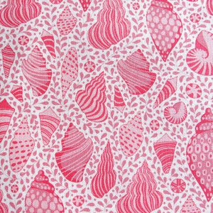 Tilda fabric Cotton Beach shells image 1