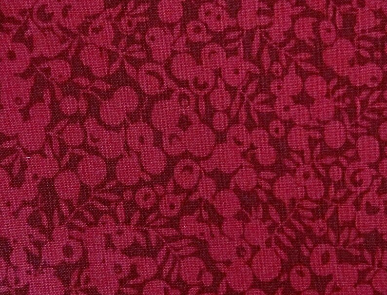 Red Wiltshire fabric image 1