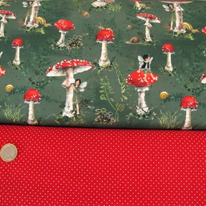 Fabric package fly agarics elves Daniela Drescher image 2