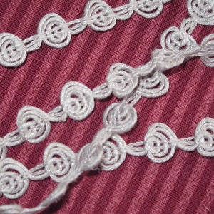 Border braided ribbon beige image 2