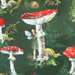 Fabric package fly agarics elves Daniela Drescher image 4