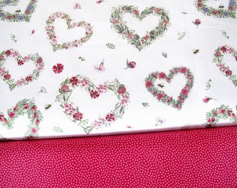 Fabric package cotton hearts