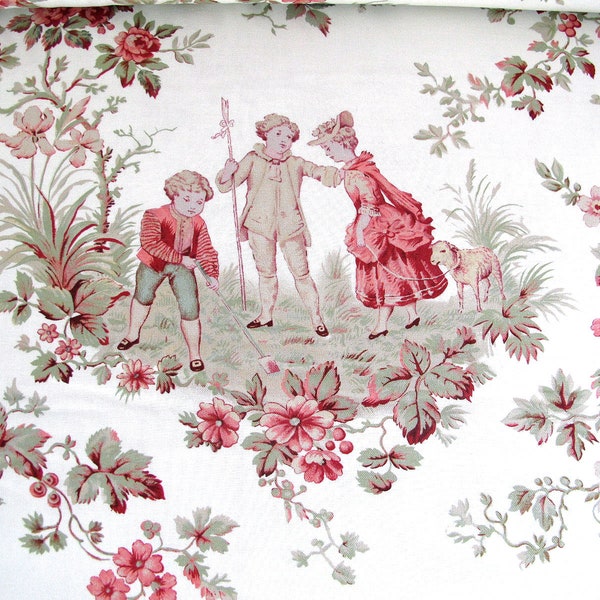 Toile de Jouy-stof