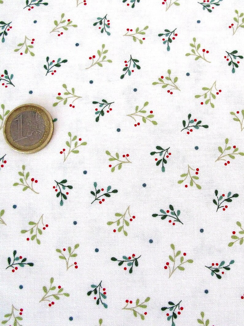 Christmas patchwork fabric image 5