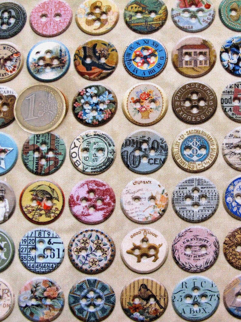 Fabric by the yard buttons image 5