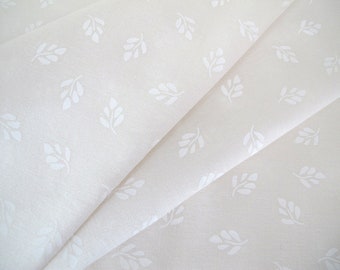 Patchwork fabric white