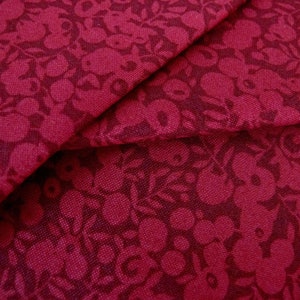 Red Wiltshire fabric image 3