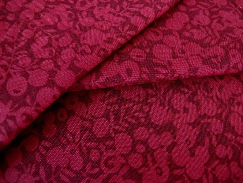 Red Wiltshire fabric image 3