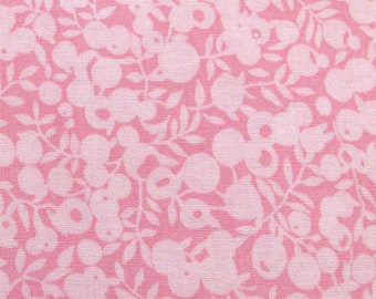Patchwork fabric pink berries